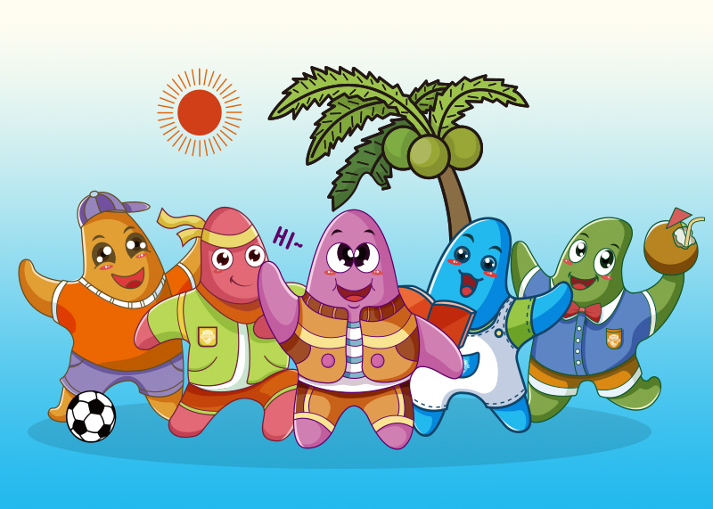 這個(gè)學(xué)校IP的設(shè)計(jì)，我要給滿分！