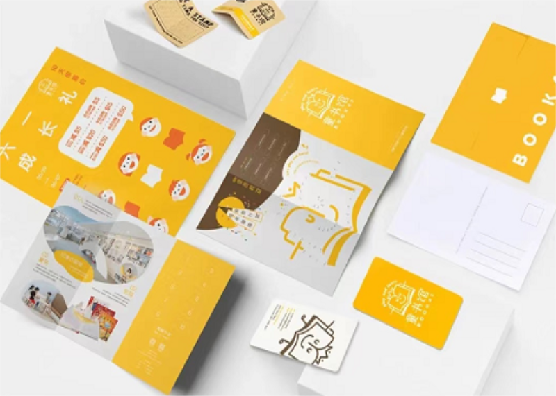 充滿趣味的卡通教育類三折頁(yè)設(shè)計(jì)！