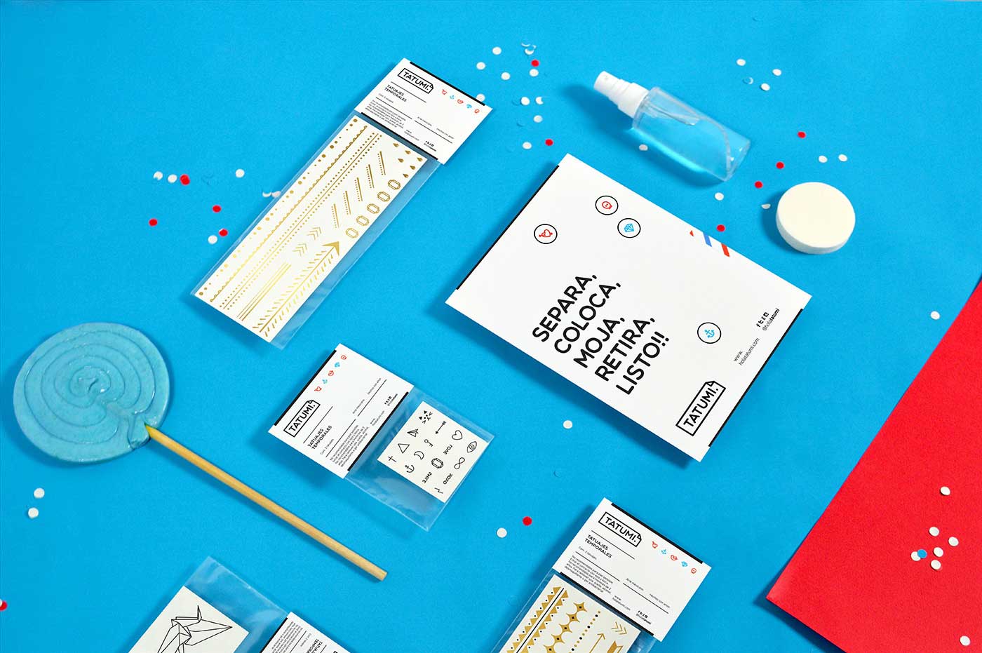  貼圖紋身創意包裝設計