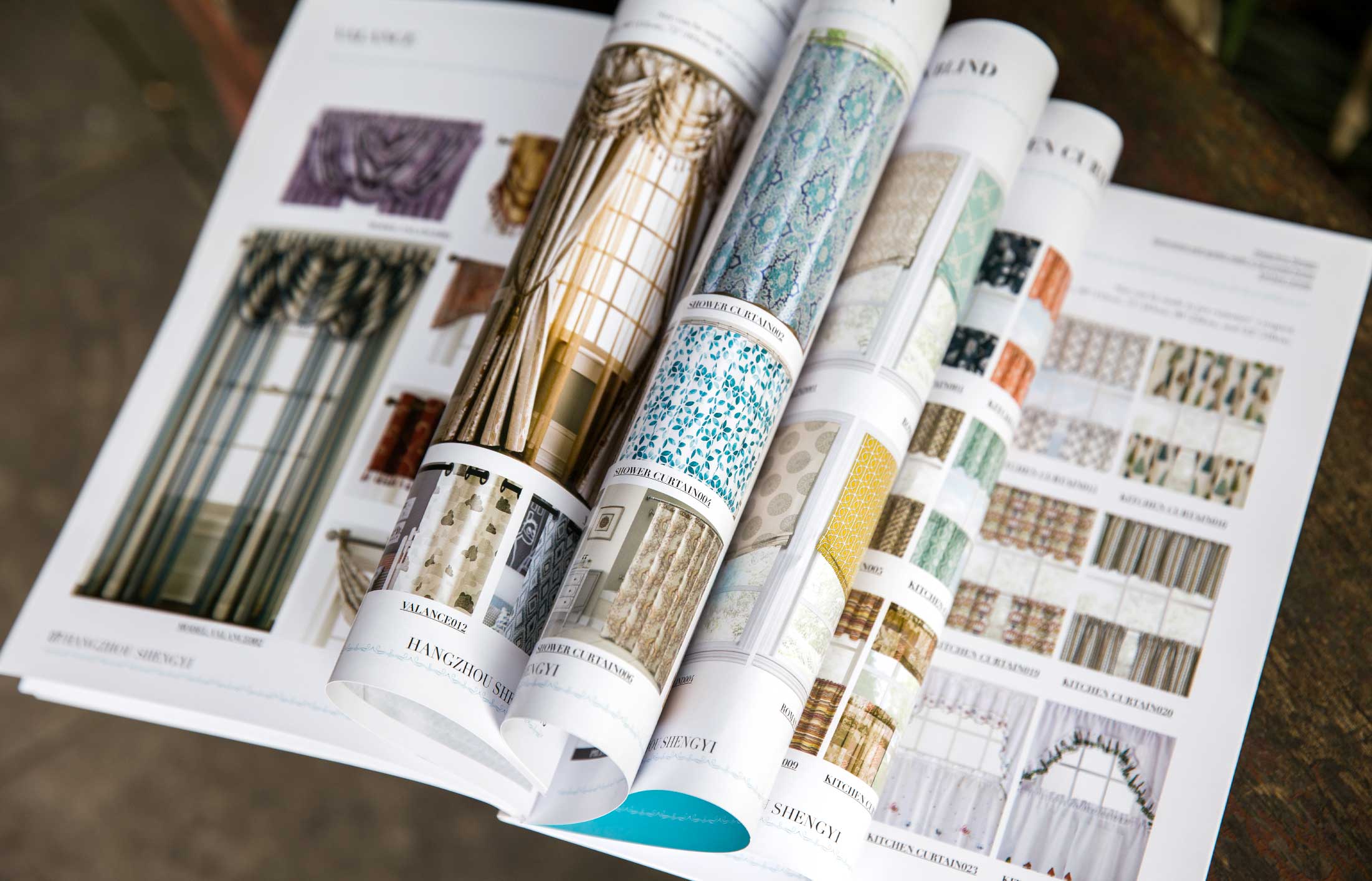 圣儀紡織產品冊