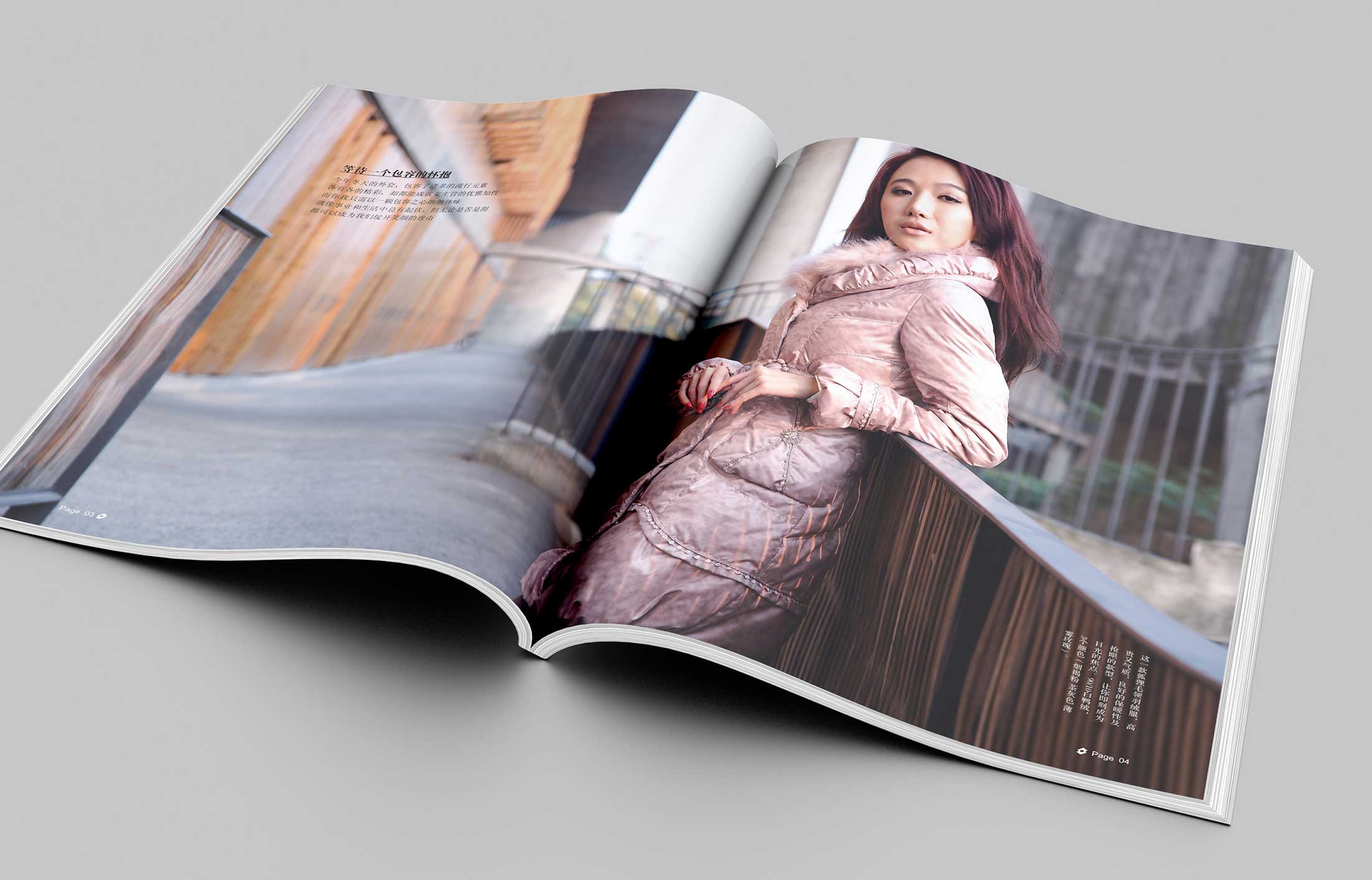 服裝畫冊(cè)拍攝設(shè)計(jì)印刷